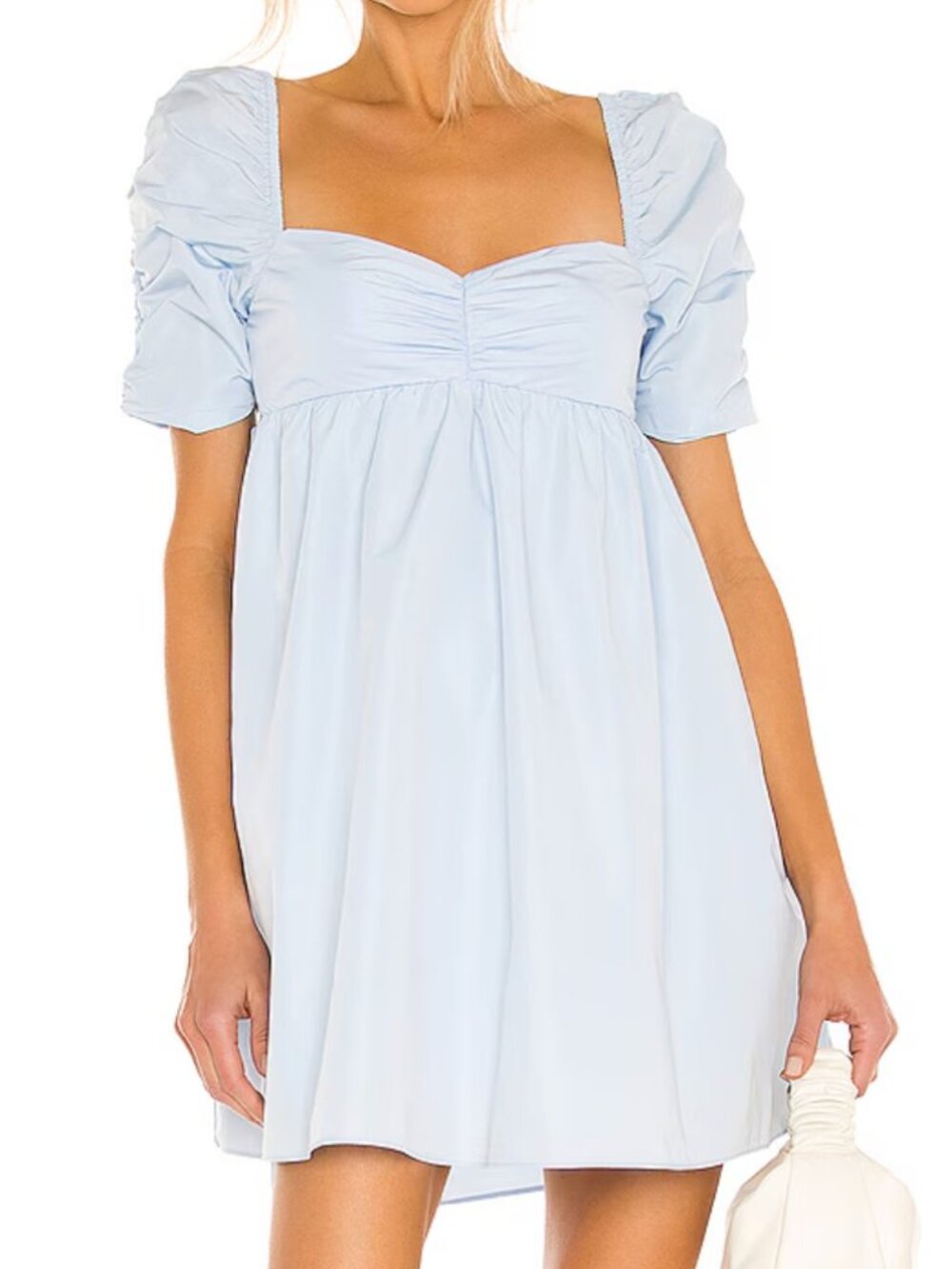 Amanda Uprichard Ariana Dress in Powder Blue